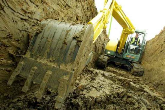 Miniexcavadora giro 0 - 360 YANMAR B7-6 Sigma