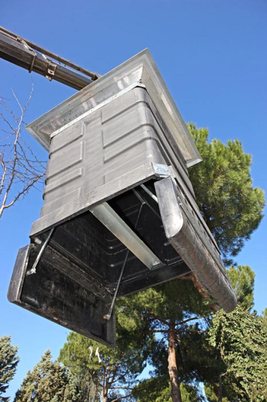 Soterrado CONTENUR carga vertical