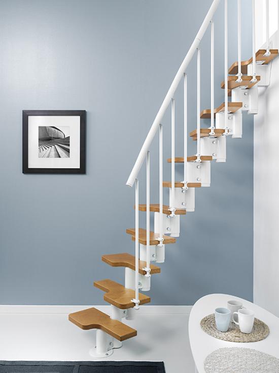Escalera de caracol mod. Fokus (huecos pequeos)