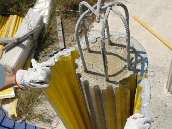 RELTEC columnas - desencofrando