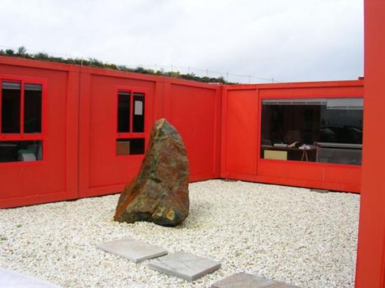 Oficinas de obra en Cidade da Cultura - Santiago de Compostela