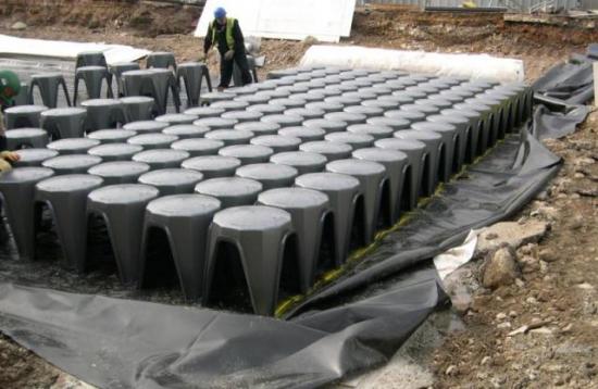 Encofrado no recuperable Iglu para forjados sanitarios