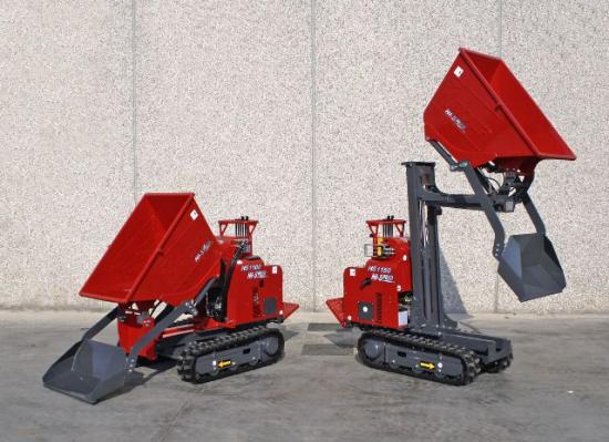 Minidumper con volquete