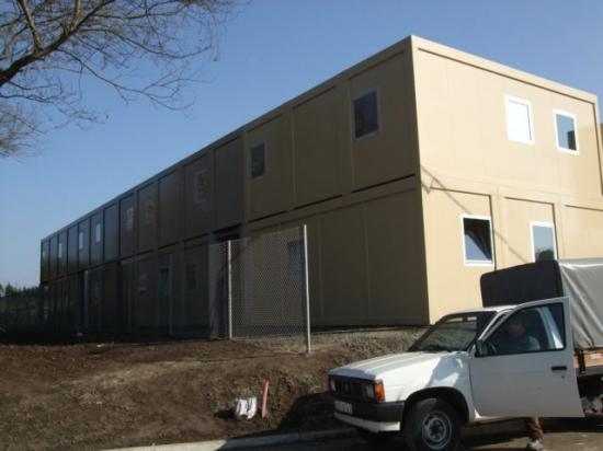 Construccin modular para edificio de viviendas