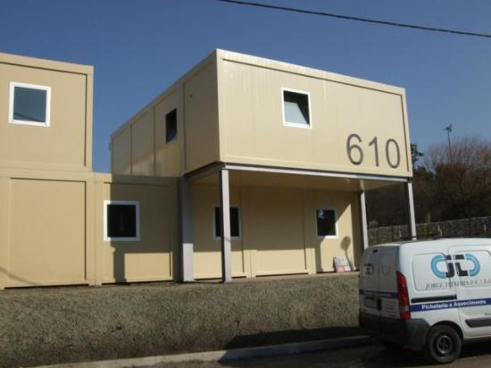 Construccin modular para edificio de viviendas