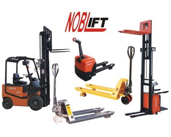 Carretillas elevadoras  apiladores y transpalets Noblelift