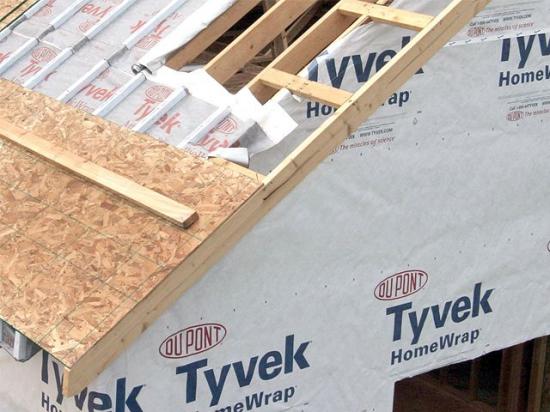 Dupont Tyvek HouseWrap fachada de Maydisa