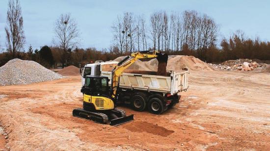 Miniexcavadora giro 0 YANMAR ViO57-6
