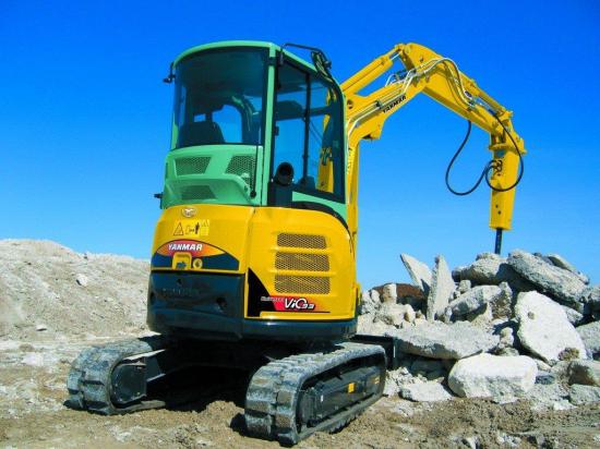 Miniexcavadora giro 0 YANMAR ViO33U