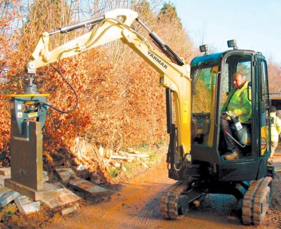 Miniexcavadora giro 0 YANMAR ViO25-4