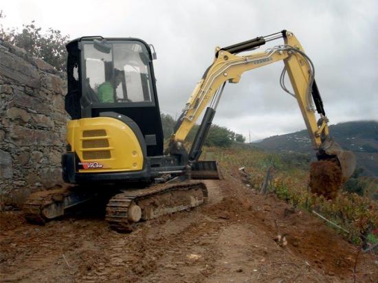 Miniexcavadora giro 0 YANMAR ViO38U