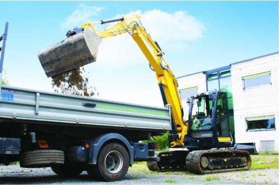 Miniexcavadora YANMAR SV100-2PB