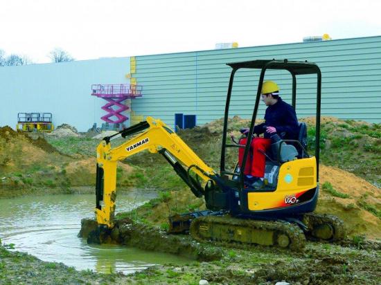 Miniexcavadora giro 0 YANMAR ViO17U