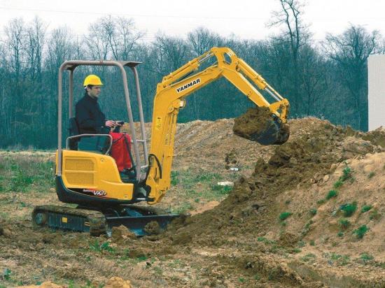 Miniexcavadora giro 0 YANMAR ViO17U