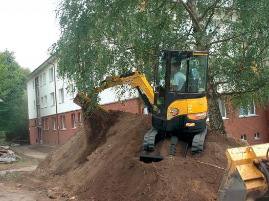 Miniexcavadora giro 0 YANMAR ViO20-4