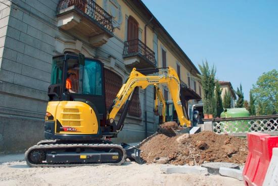 Miniexcavadora giro 0 YANMAR ViO33U