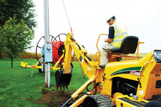 Tractor multiaccesorio VERMEER RTX550