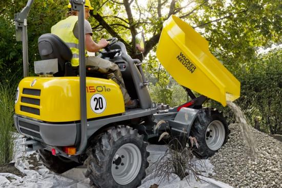 Dumper sobre ruedas 1501 El todoterreno en formato mini