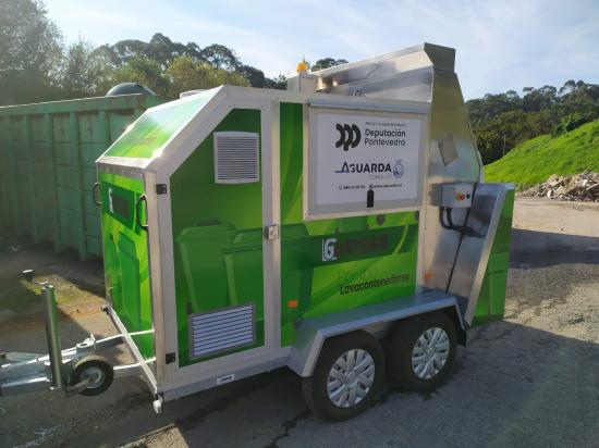Lavacontenedor Concello de A Guarda